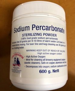 SANITIZER SODIUM PERCARB 600G