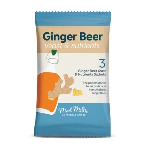 MM GINGER BEER YEAST X 3
