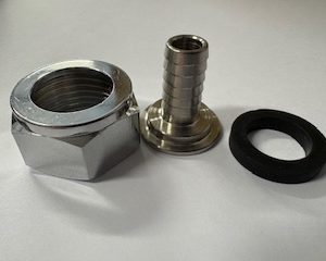 5/8'' HEX NUT WITH 6MM BARB