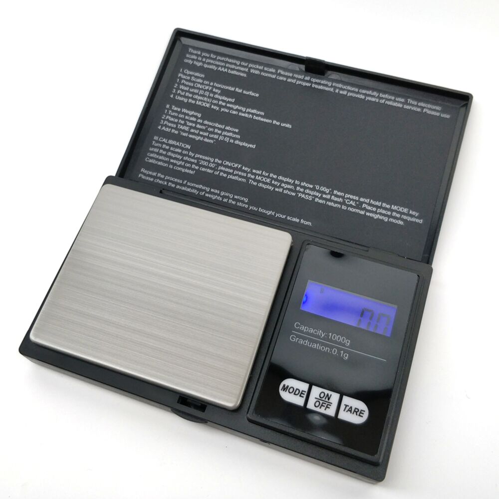 HomeBru SCALES 0.1G TO 1000G POCKET