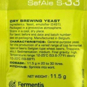 SAFBREW S33 11.5G
