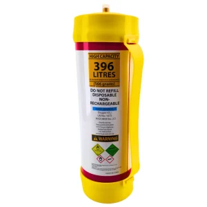 OXYGEN CYL 3.3L DISPOSABLE